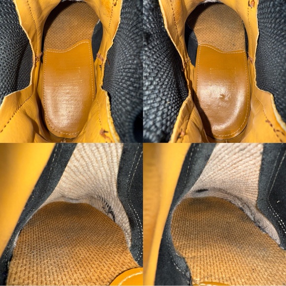 Vintage Dr. Martens 2976 Chelsea Black Greasy Chunky Club MIE Boots UK 4 - Picture 14 of 15